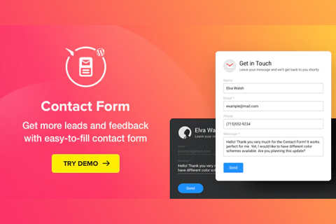 WordPress плагин CodeCanyon Contact Form