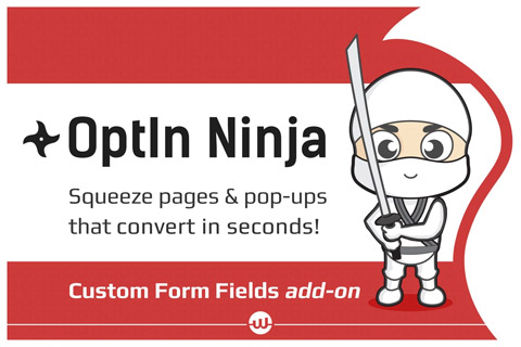 CodeCanyon Custom Form Fields add-on for OptIn Ninja