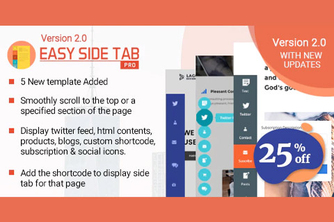 CodeCanyon Easy Side Tab Pro