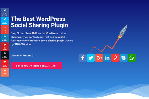 WordPress плагин CodeCanyon Easy Social Share Buttons