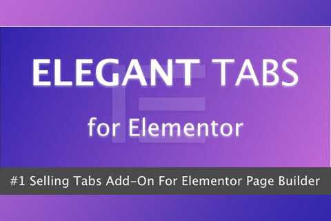 WordPress плагин CodeCanyon Elegant Tabs for Elementor