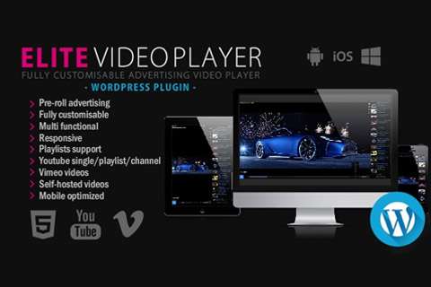 WordPress плагин CodeCanyon Elite Video Player