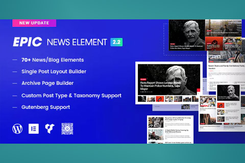 CodeCanyon Epic News Elements