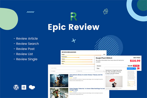 WordPress плагин CodeCanyon Epic Review