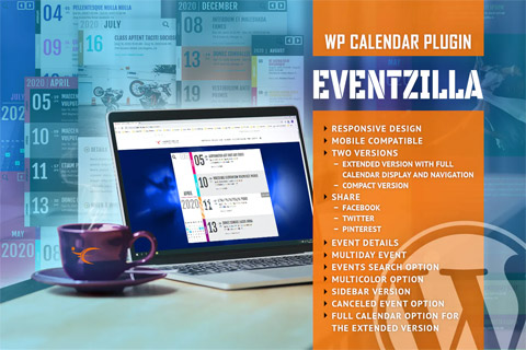 WordPress плагин CodeCanyon EventZilla