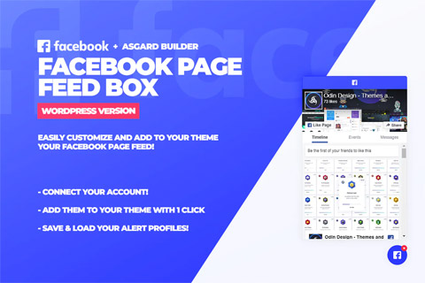 WordPress плагин CodeCanyon Facebook Page Feed Box