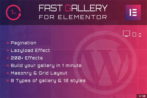 CodeCanyon Fast Gallery for Elementor