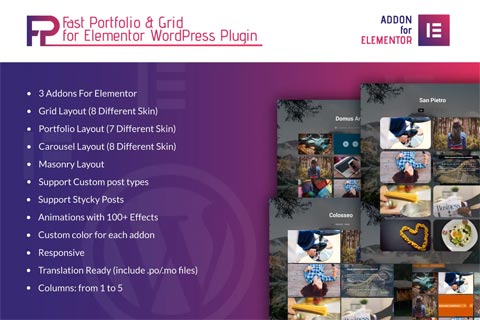 WordPress плагин CodeCanyon Fast Portfolio & Grid