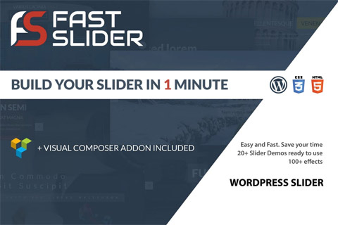 WordPress плагин CodeCanyon Fast Slider