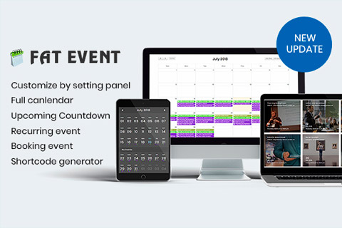 WordPress плагин CodeCanyon FAT Event
