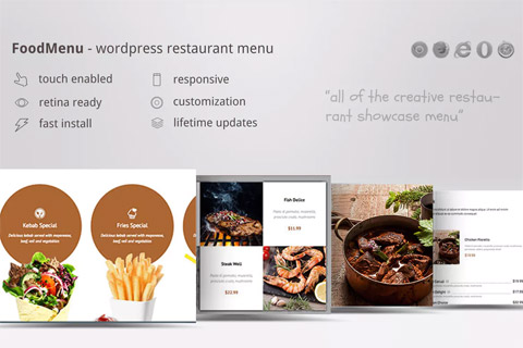 WordPress плагин CodeCanyon FoodMenu