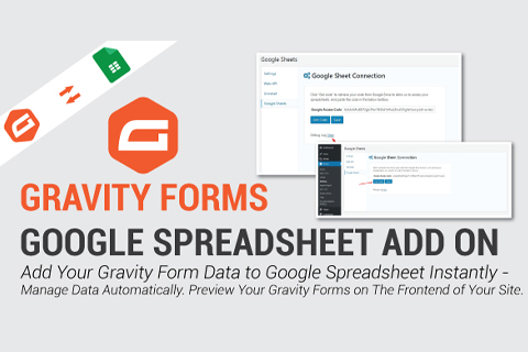 WordPress плагин CodeCanyon Google Spread Sheet In Gravity Forms