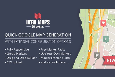 CodeCanyon Hero Maps Premium