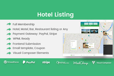 WordPress плагин CodeCanyon Hotel Listing