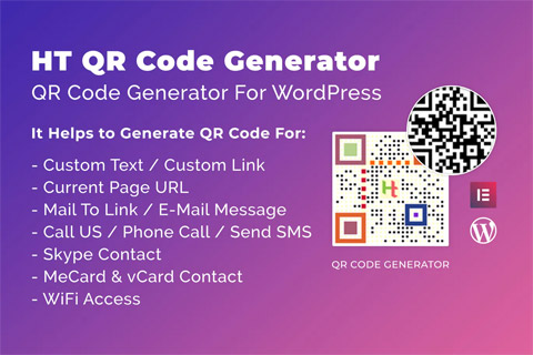 WordPress плагин CodeCanyon HT QR Code Generator