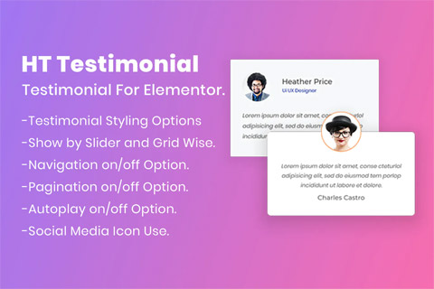 WordPress плагин CodeCanyon HT Testimonial