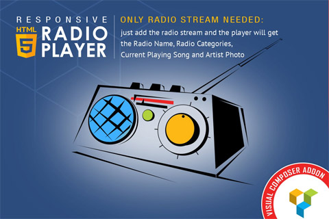 WordPress плагин CodeCanyon HTML5 Radio Player