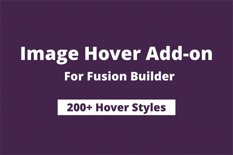 WordPress плагин CodeCanyon Image Hover Addon for Fusion Builder and Avada