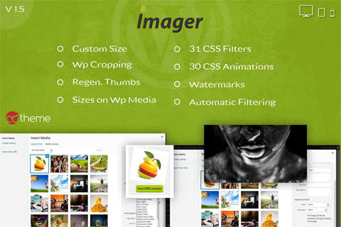 WordPress плагин CodeCanyon Imager Amazing Image Tool