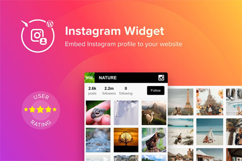 WordPress плагин CodeCanyon Instagram Widget