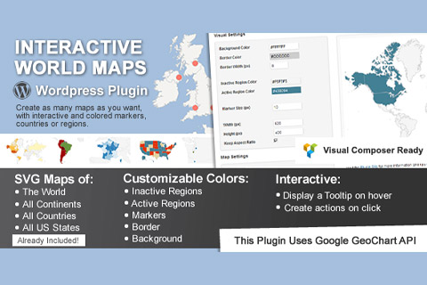 CodeCanyon Interactive World Maps