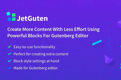 WordPress плагин CodeCanyon JetGuten