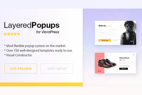 WordPress плагин CodeCanyon Layered Popups