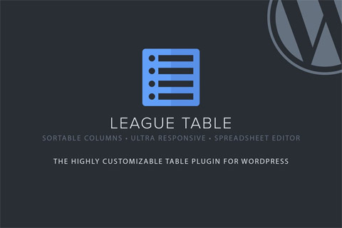 WordPress плагин CodeCanyon League Table