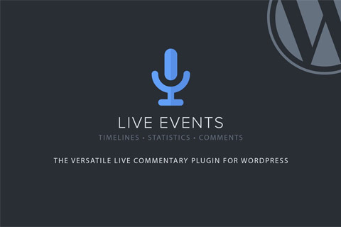 WordPress плагин CodeCanyon Live Events