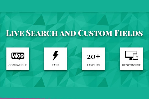 CodeCanyon Live Search and Custom Fields