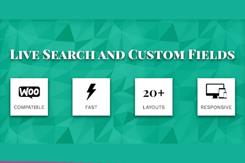 WordPress плагин CodeCanyon Live Search and Custom Fields