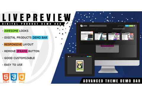 WordPress плагин CodeCanyon LivePreview