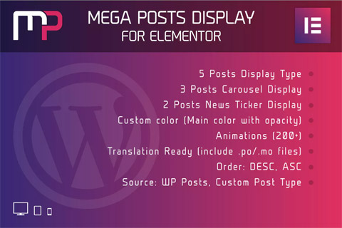 WordPress плагин CodeCanyon Mega Posts Display