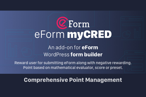 WordPress плагин CodeCanyon myCRED Integration for eForm