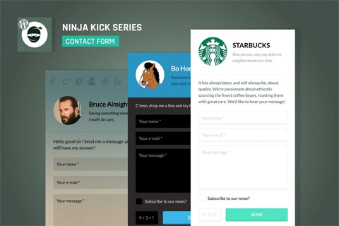 CodeCanyon Ninja Kick WordPress Contact Form
