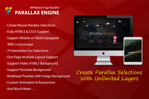 WordPress плагин CodeCanyon Parallax Engine