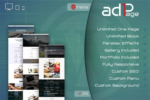 CodeCanyon Parallax One Page Builder