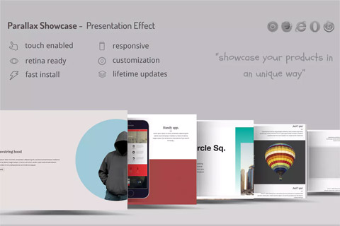 CodeCanyon Parallax Showcase Effects