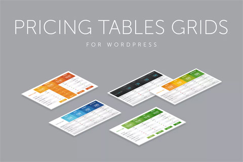 WordPress плагин CodeCanyon Pricing Tables Grids