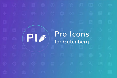 CodeCanyon Pro Icons for Gutenberg