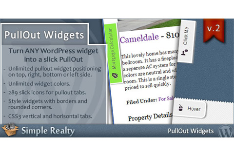 CodeCanyon PullOut Widgets