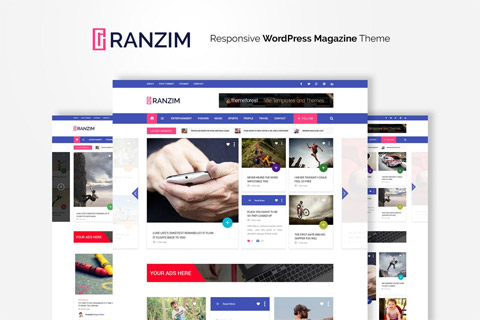CodeCanyon Ranzim Magazine Theme