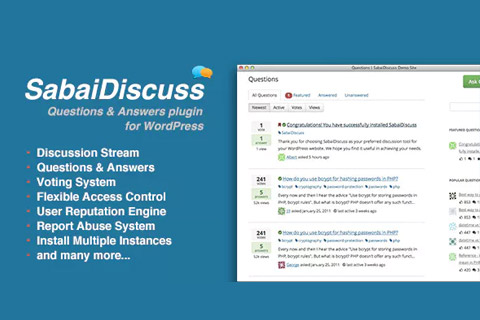 WordPress плагин CodeCanyon Sabai Discuss