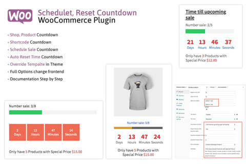 WordPress плагин CodeCanyon Schedule Reset Countdown