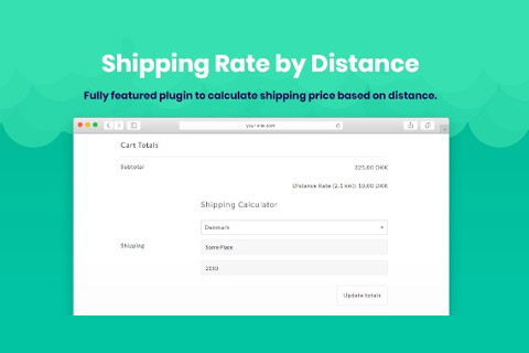 WordPress плагин CodeCanyon Shipping Rate by Distance