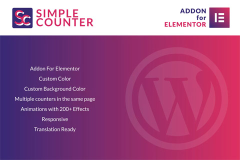 WordPress плагин CodeCanyon Simple Counter