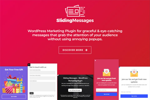 WordPress плагин CodeCanyon Sliding Messages