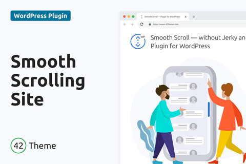 WordPress плагин CodeCanyon Smooth Scrolling Site