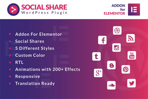 WordPress плагин CodeCanyon Social Share