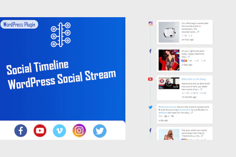 WordPress плагин CodeCanyon Social Timeline